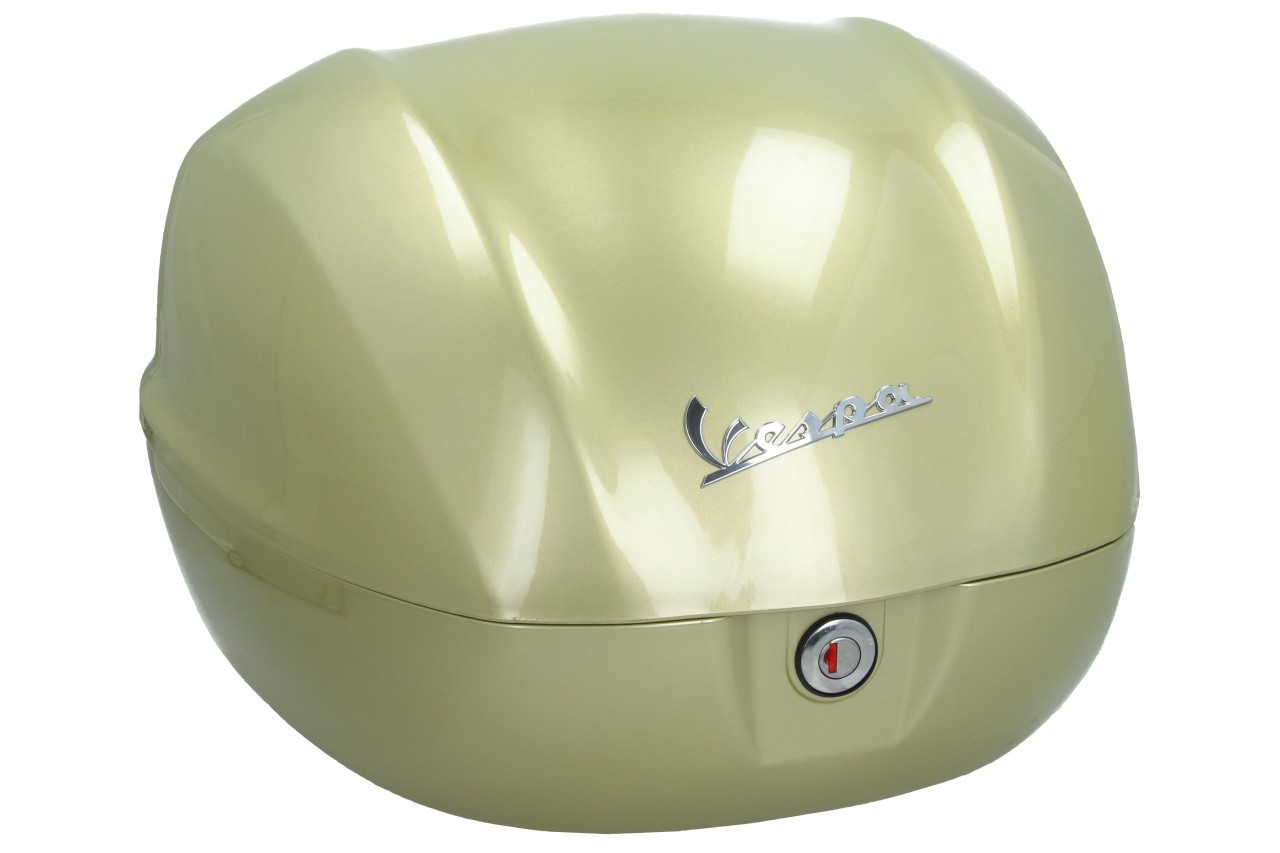 Original Topcase 32 l. für Vespa Primavera / GTS 75 Jahre gelb
