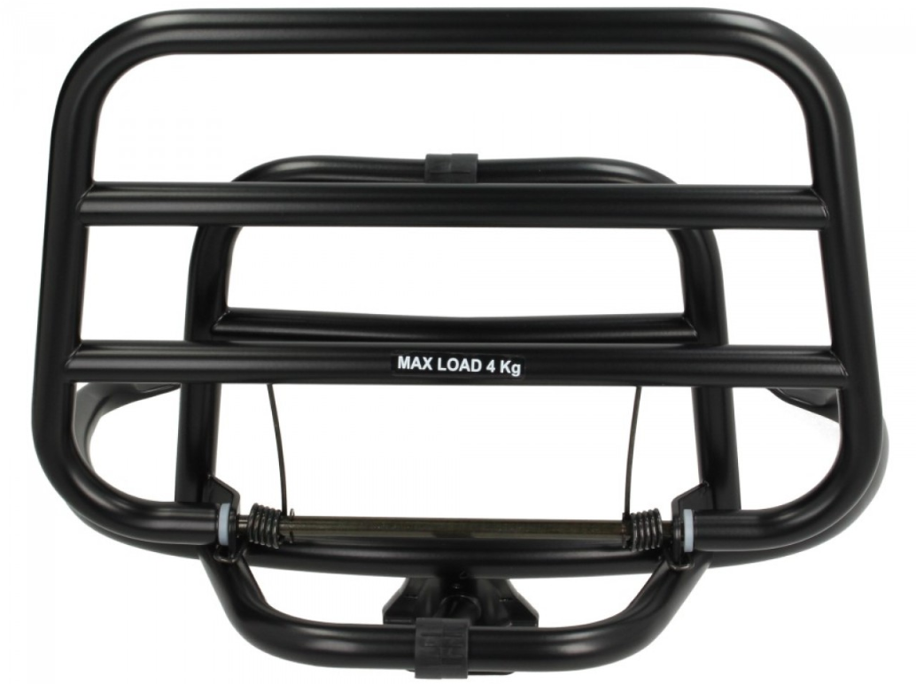 Gepäck-Träger Hinten Klappbar Vespa Primavera / Sprint - Schwarz