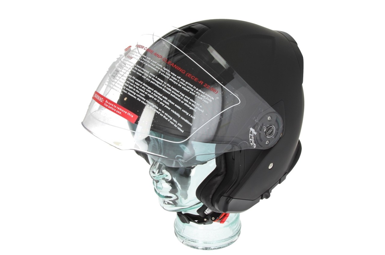 Piaggio Jethelm Full Jet PFJ schwarz matt