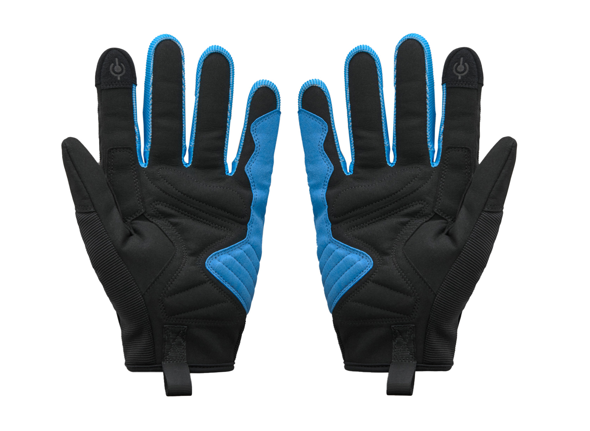 Vespa Handschuhe schwarz blau DEC