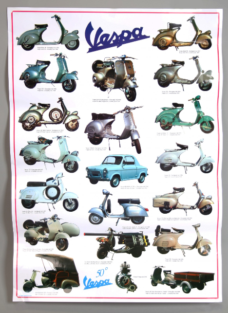 Vespa Poster, Vespa 2. Serie