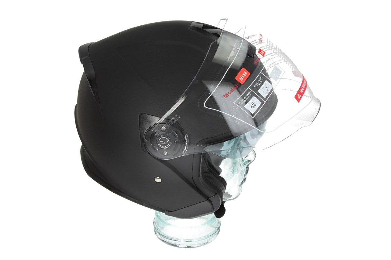 Piaggio Jethelm Full Jet PFJ schwarz matt