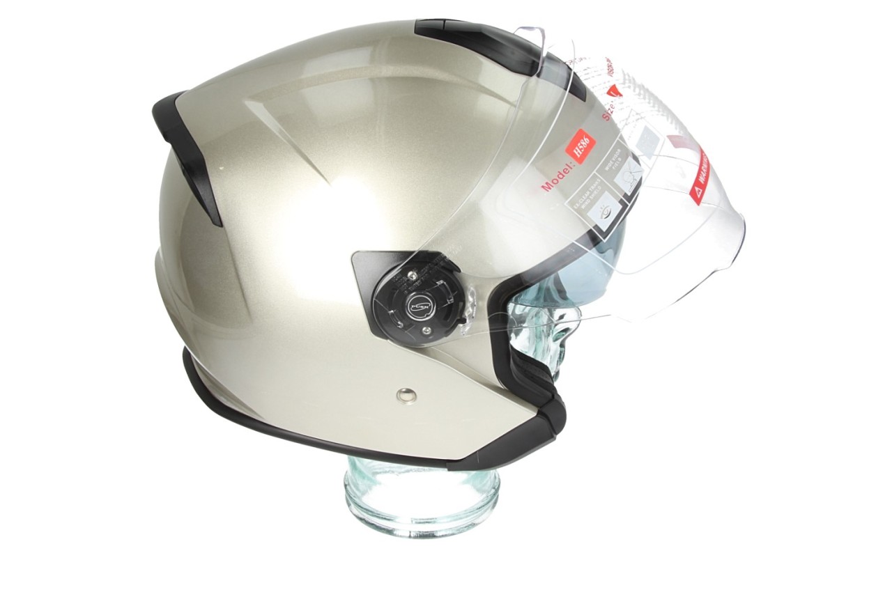 Piaggio Jethelm Full Jet PFJ grau glänzend