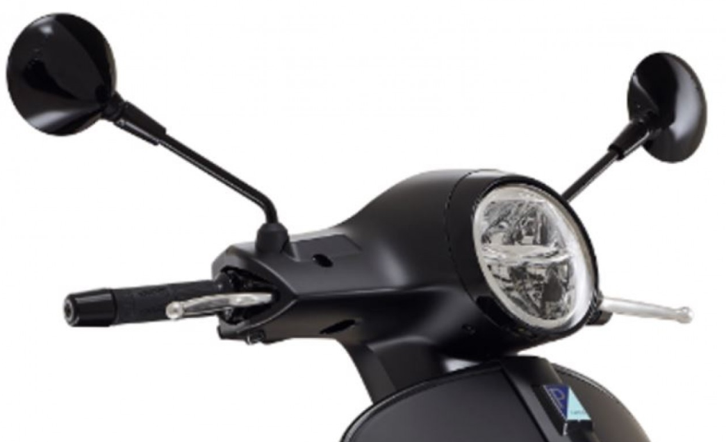 Spiegel links, schwarz für Vespa GTS Super Tech HPE