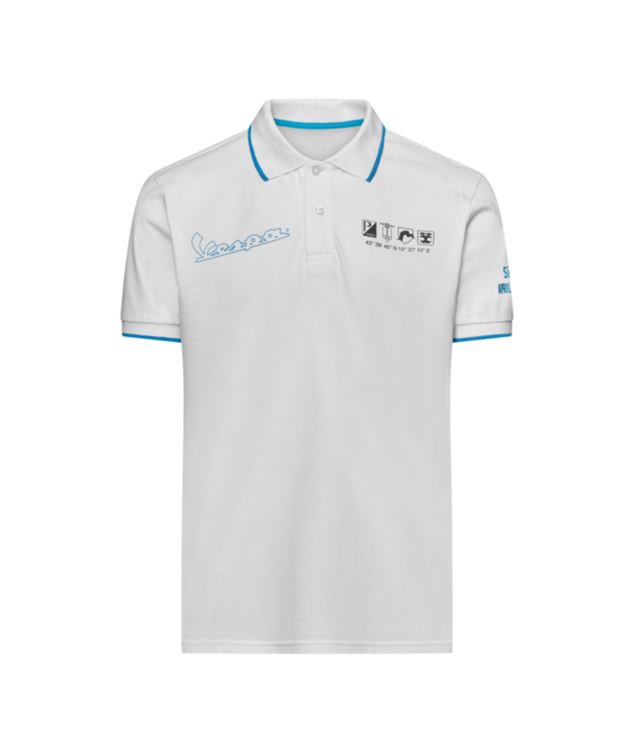 Vespa Polo Shirt Holy white DEC-Kollektion
