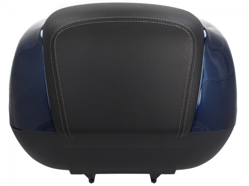 Top Case 37L mit Rückenlehne für Piaggio Medley 125/150 (16-18) - blue midnight 222/A