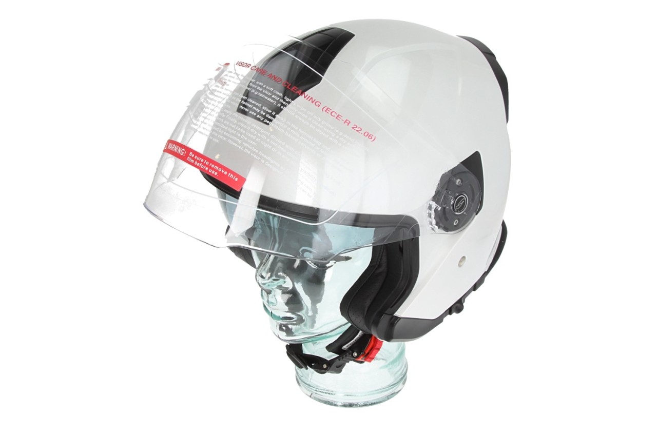Piaggio Jethelm Full Jet PFJ weiß glänzend