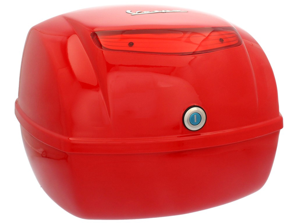 Original Topcase für Vespa LX / S / PX - rot dragon / passione 894