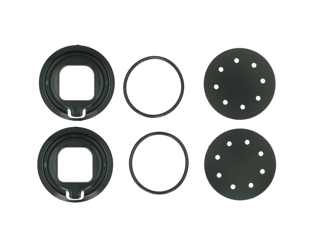 Schraubensatz schwarz matt für Piaggio / Vespa Helme