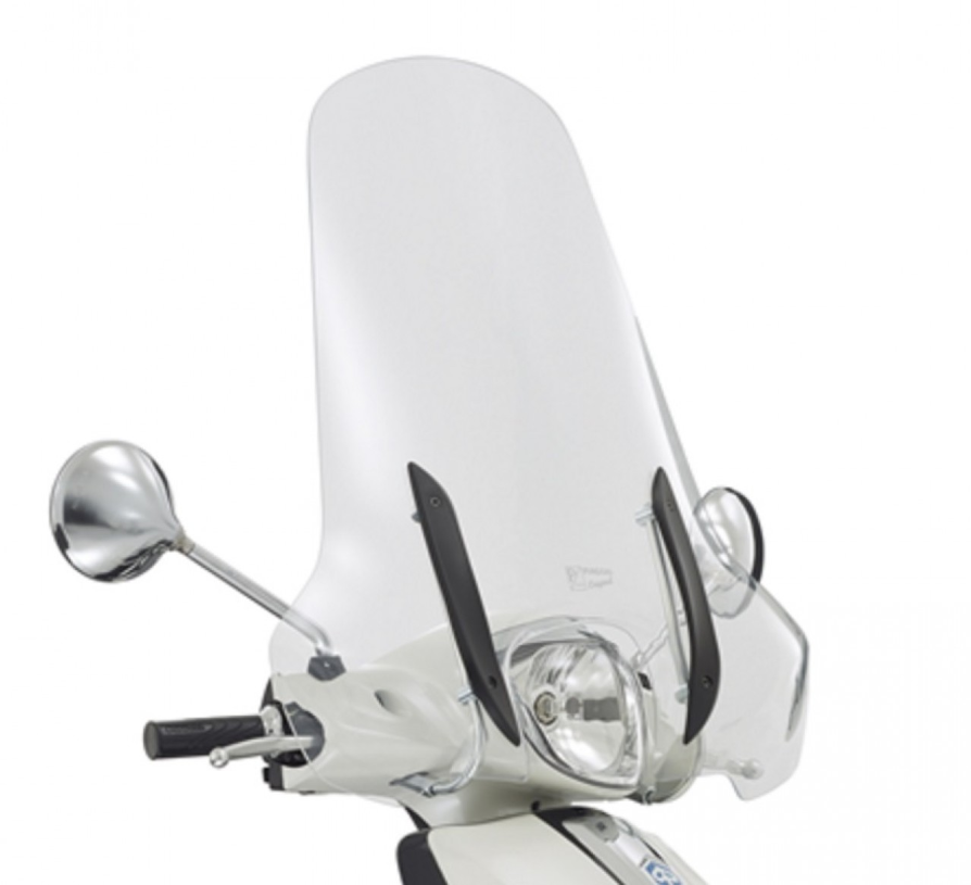 Windschutzscheibe komplett für Liberty Original Piaggio