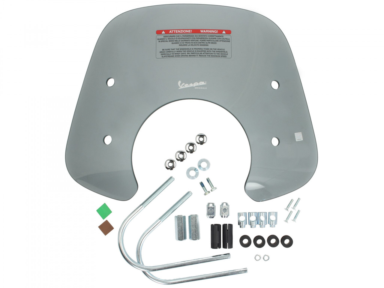 Windschild Sportscheibe "Cruiser" getönt Vespa GTS / Super (HPE & SuperTech) original Vespa