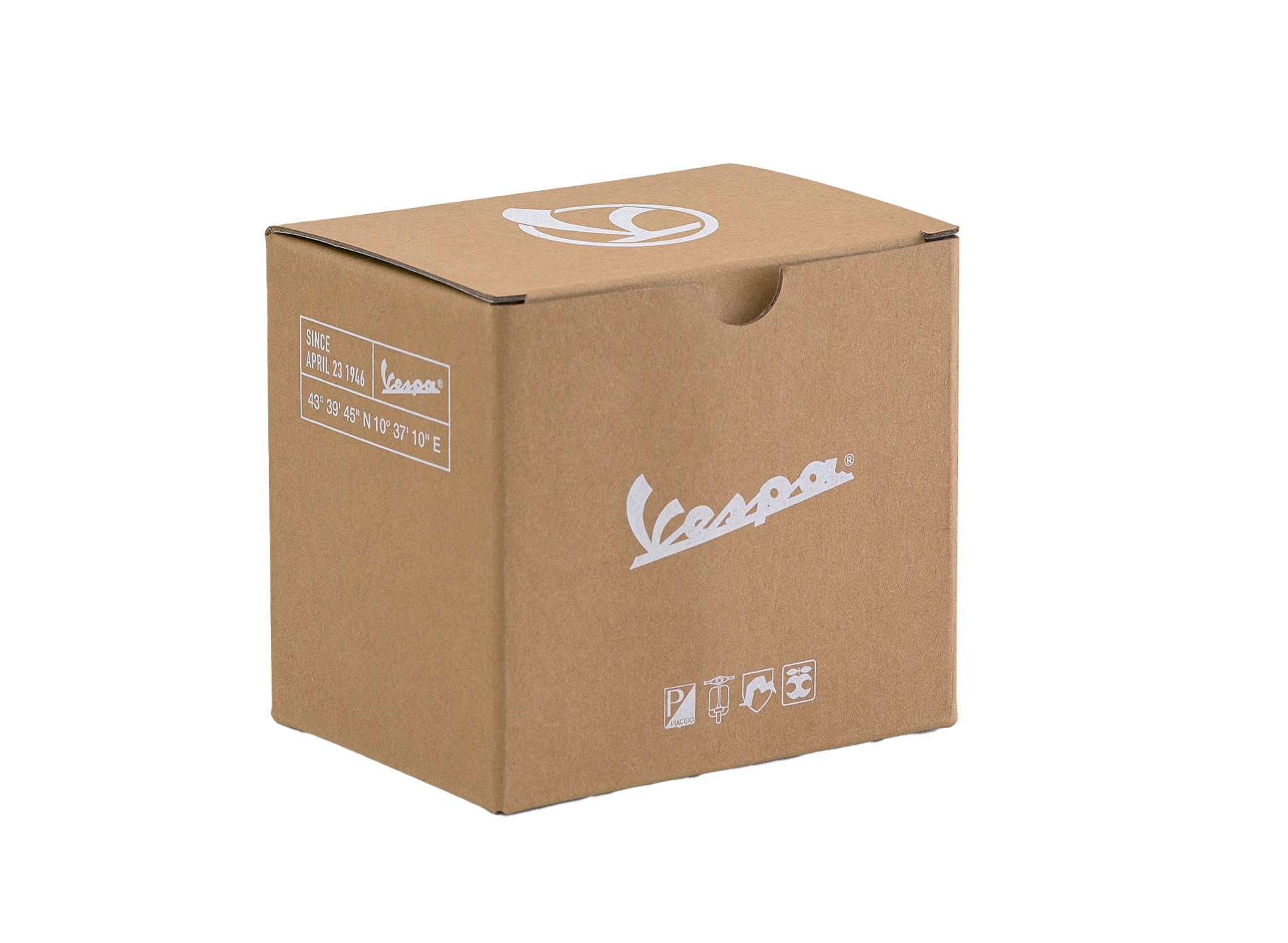 Vespa Tasse weiß