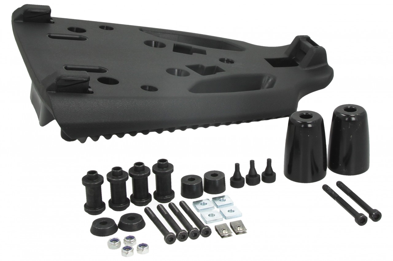 Top Case Kit Keyless 52L (inkl. Halteplatte) für Beverly HPE Original Piaggio