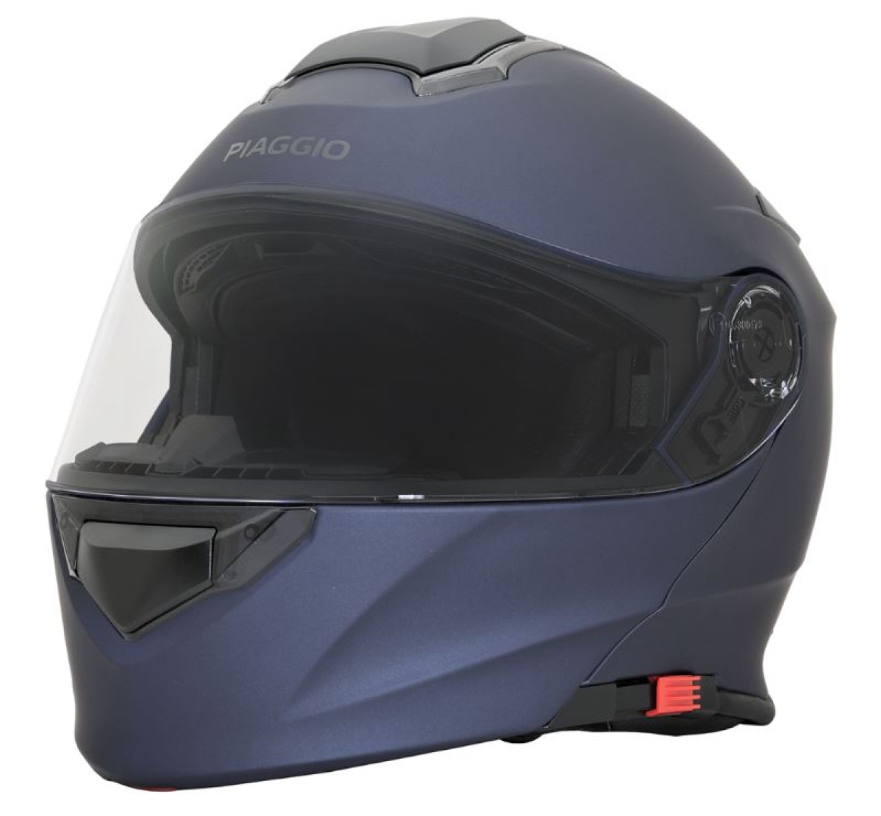 Piaggio Modularhelm blau matt