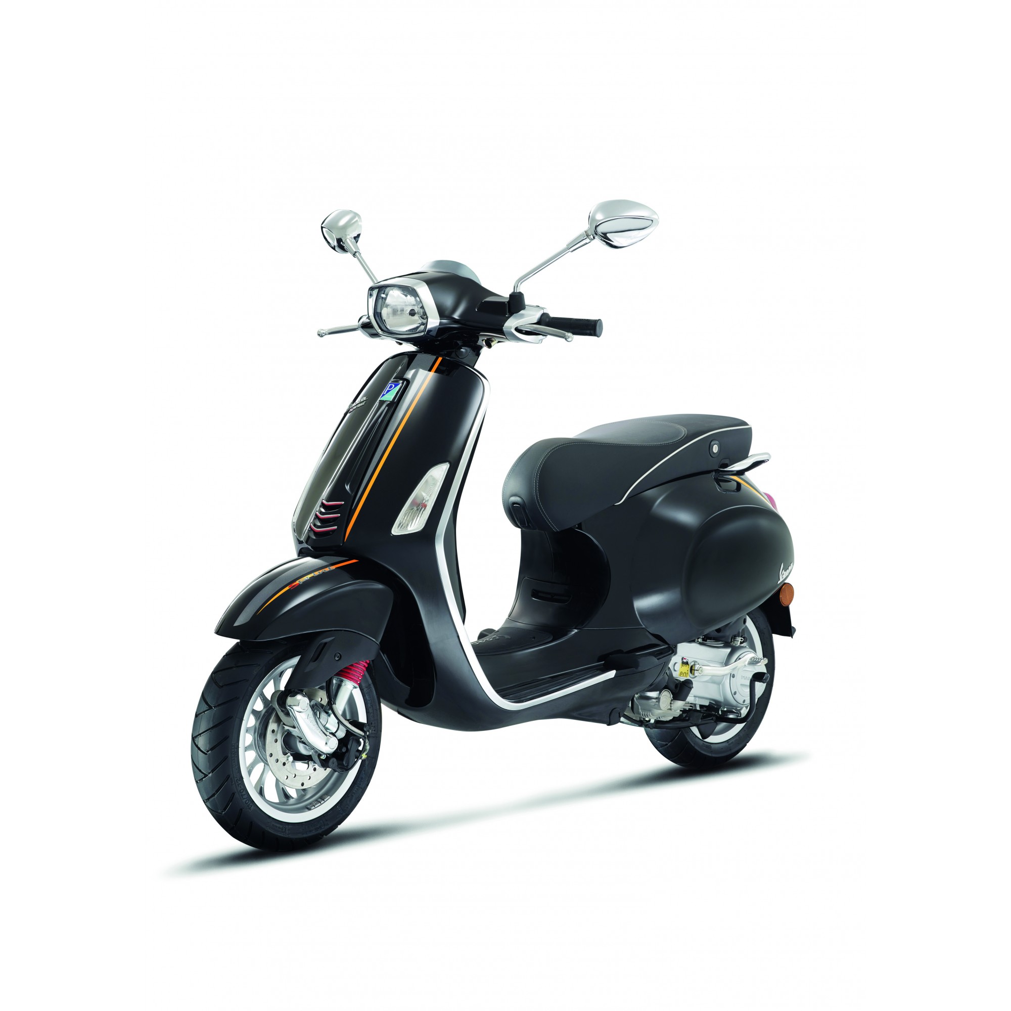 Original Vespa Sprint Dekorsatz Sport grau/oange